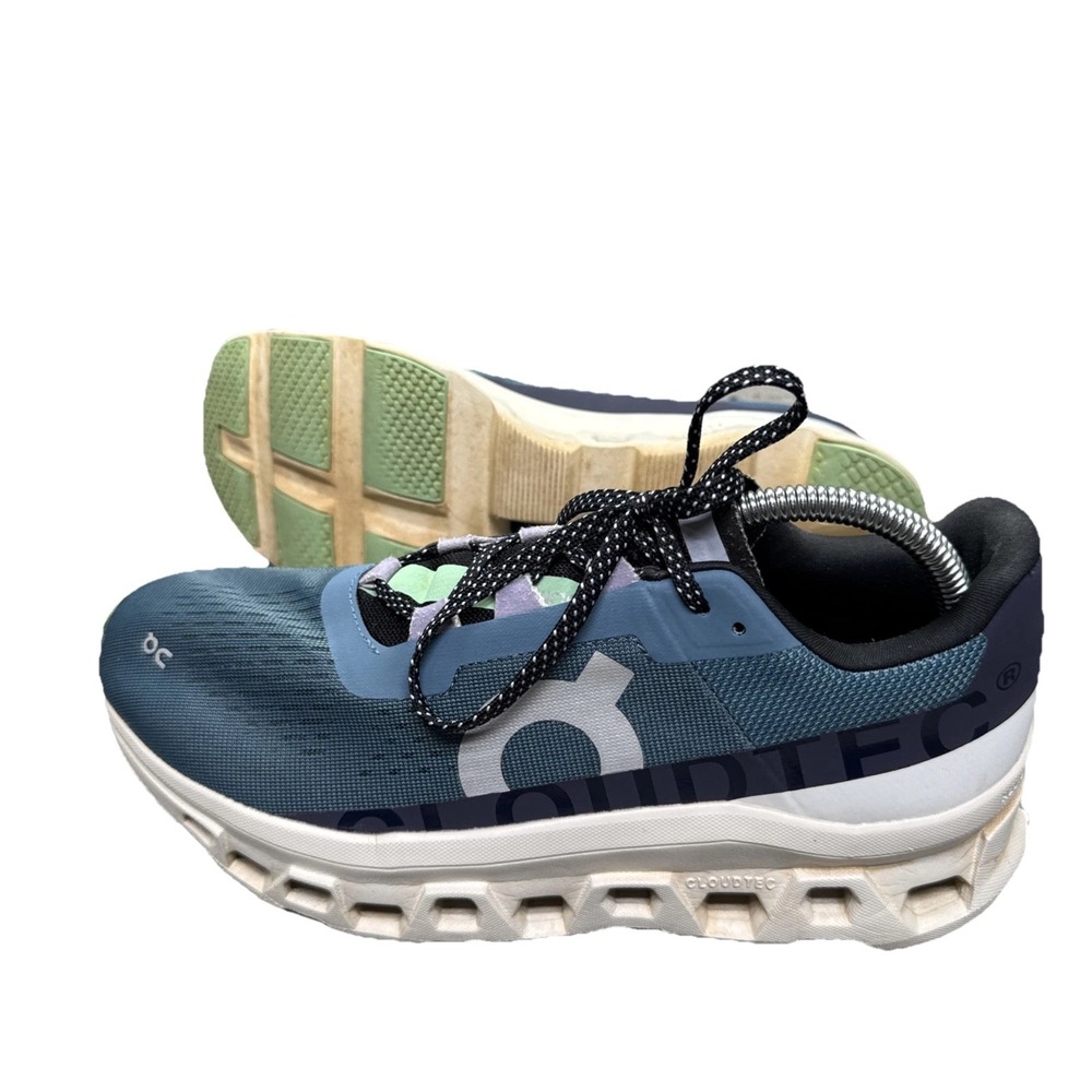 on cloud helion Cloud monster Womens 9.5 Running‎ Sneaker Trainers Shoes Blue